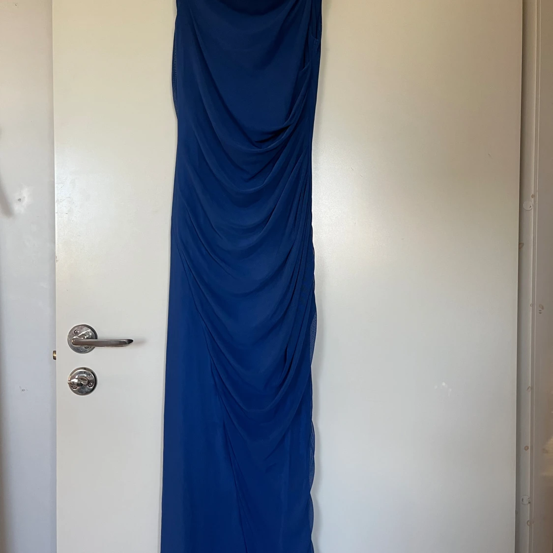 Blå långklänning  - 90