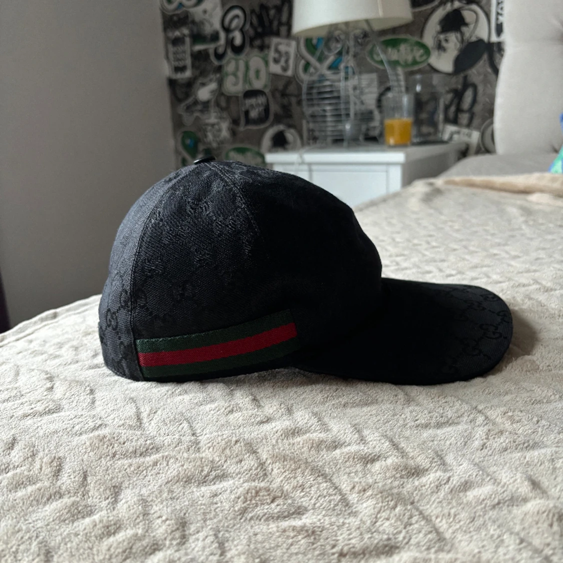 Svart Gucci keps  - 90