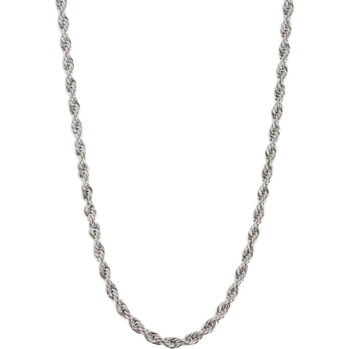 Rostfritt stål kedja silverfärgad  - 90