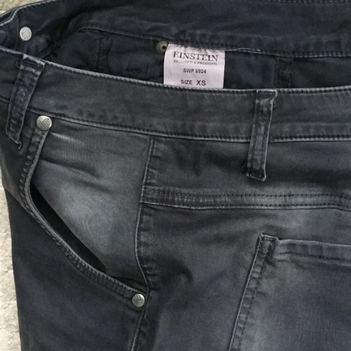 Sexy Woman, stretchjeans, grå, Stl. SX - 91