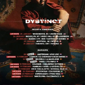 Dystinct Biljett  - Säljer min dystinct biljett, torsdag 22 februari 2024. 