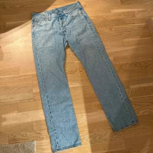 Ett kap!!  Säljer mina Levi’s 501 jeans då jag ska storrensa garderoben inför flytt. Helt felfria och använda några gånger.   Ljusa blåa, perfekt inför vår o sommar☀️⛱️🕶️  9/10 cond, som nya ✅🛍️  
