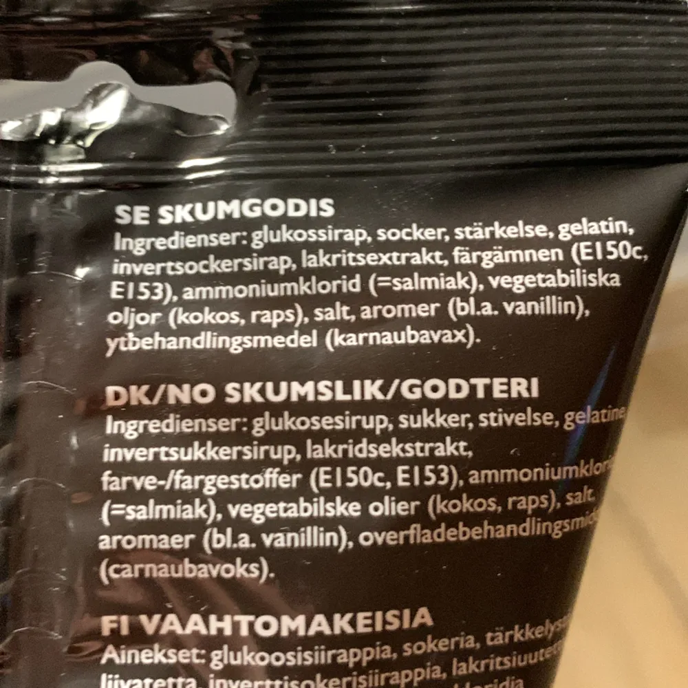 Väldigt god. Övrigt.