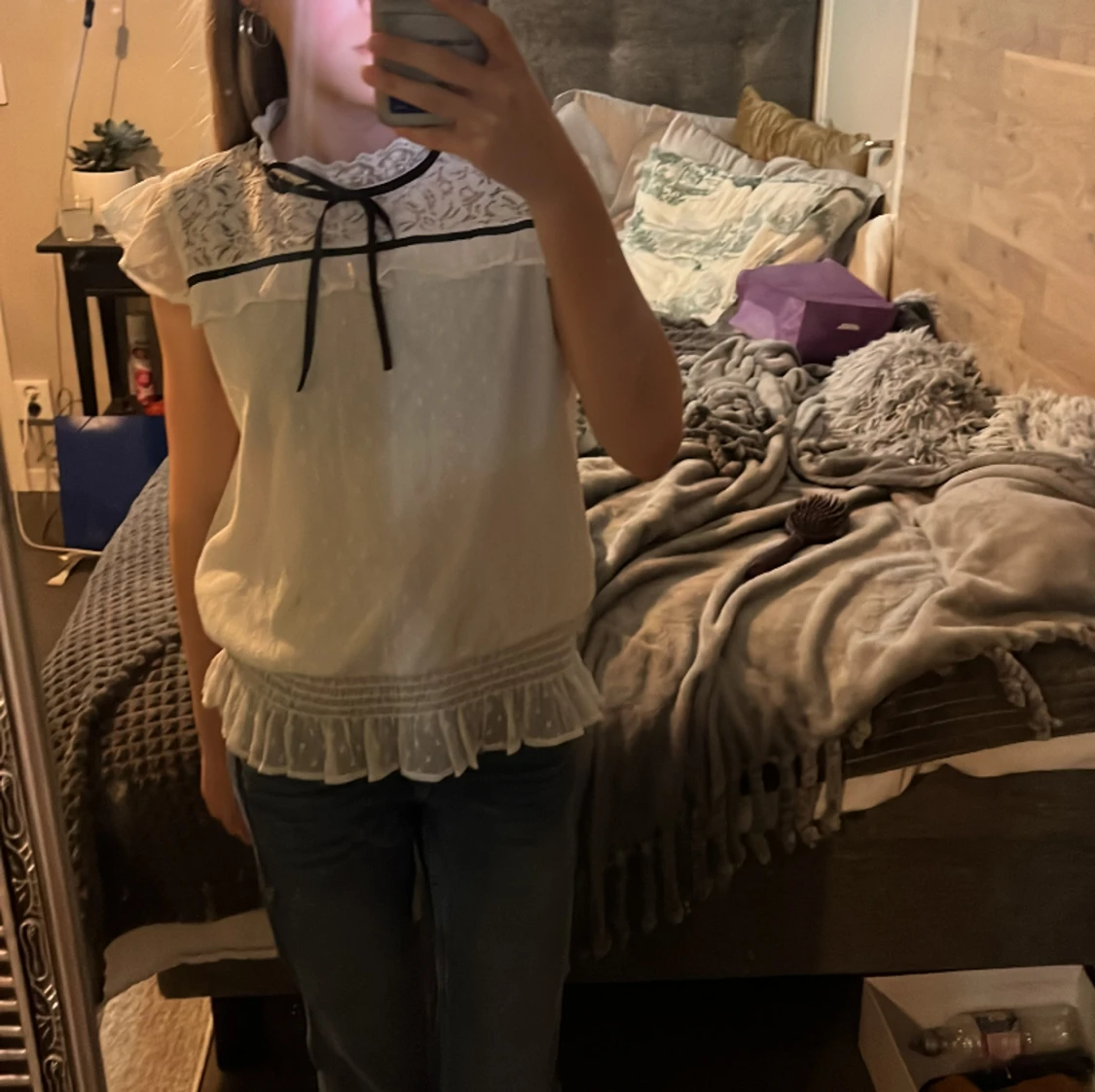 Kortärmad blus från lindex - 91