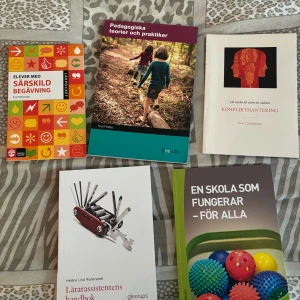 Lärarassistent böcker - Helt nya pedagogik böcker. 📕  Kan säljas tillsammans eller separat. Lägg ett bud och få boken! 📖