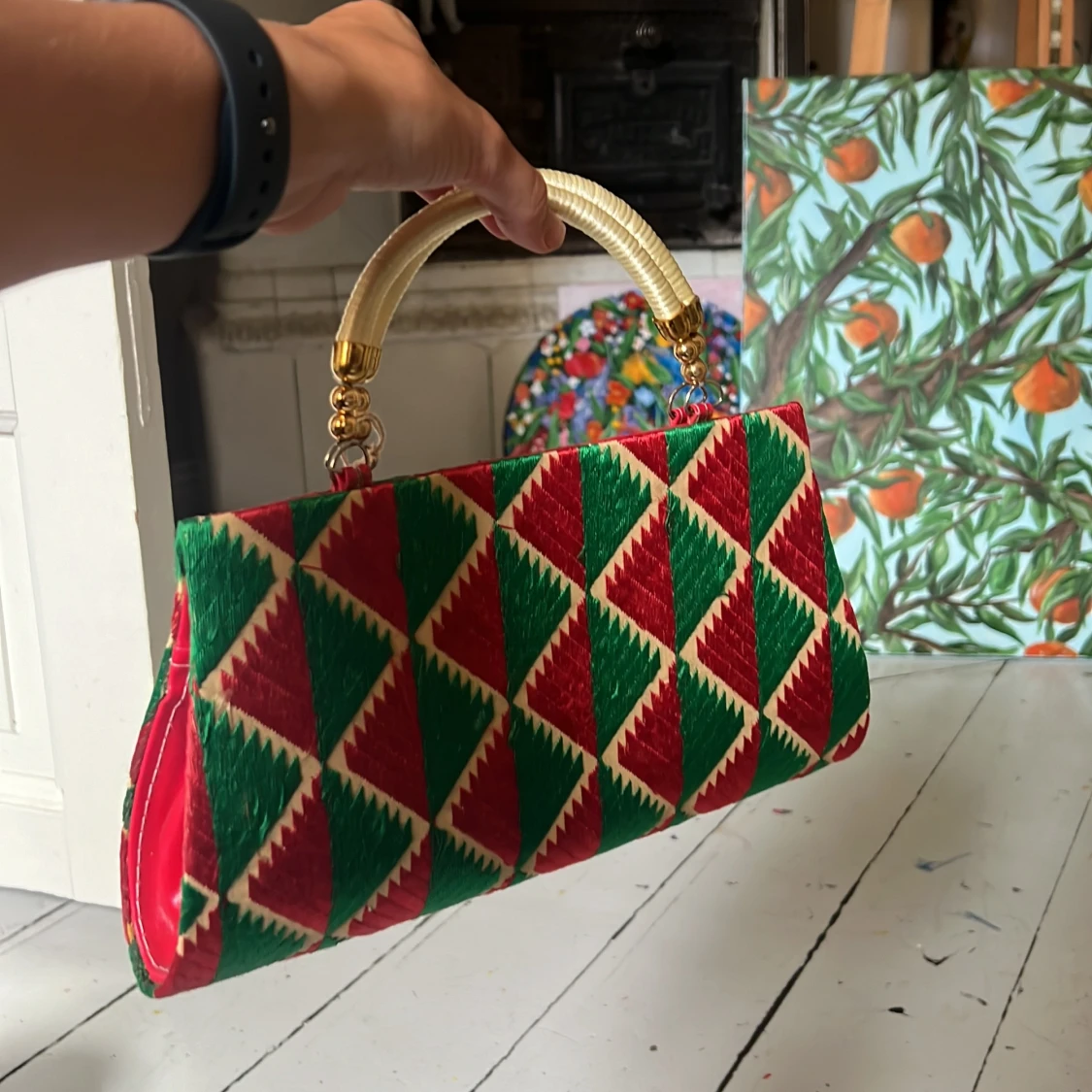 Helt ny handgjord väska 