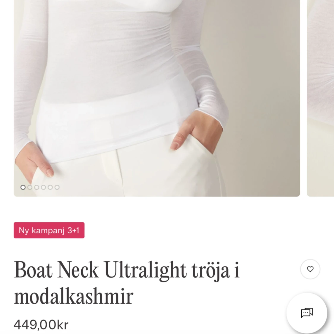 INTIMISSIMI - tröja i modalkashmir 