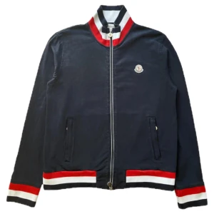 Moncler Maglia Zip - - Navy Blue - Storlek: Small - Fint skick (9/10) - Nypris: 6000 SEK