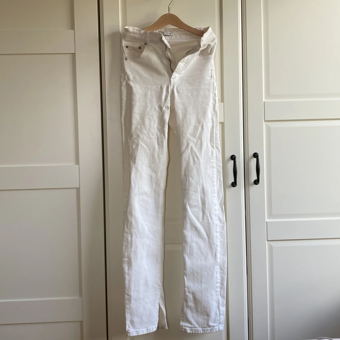 Jättefina vita jeans!