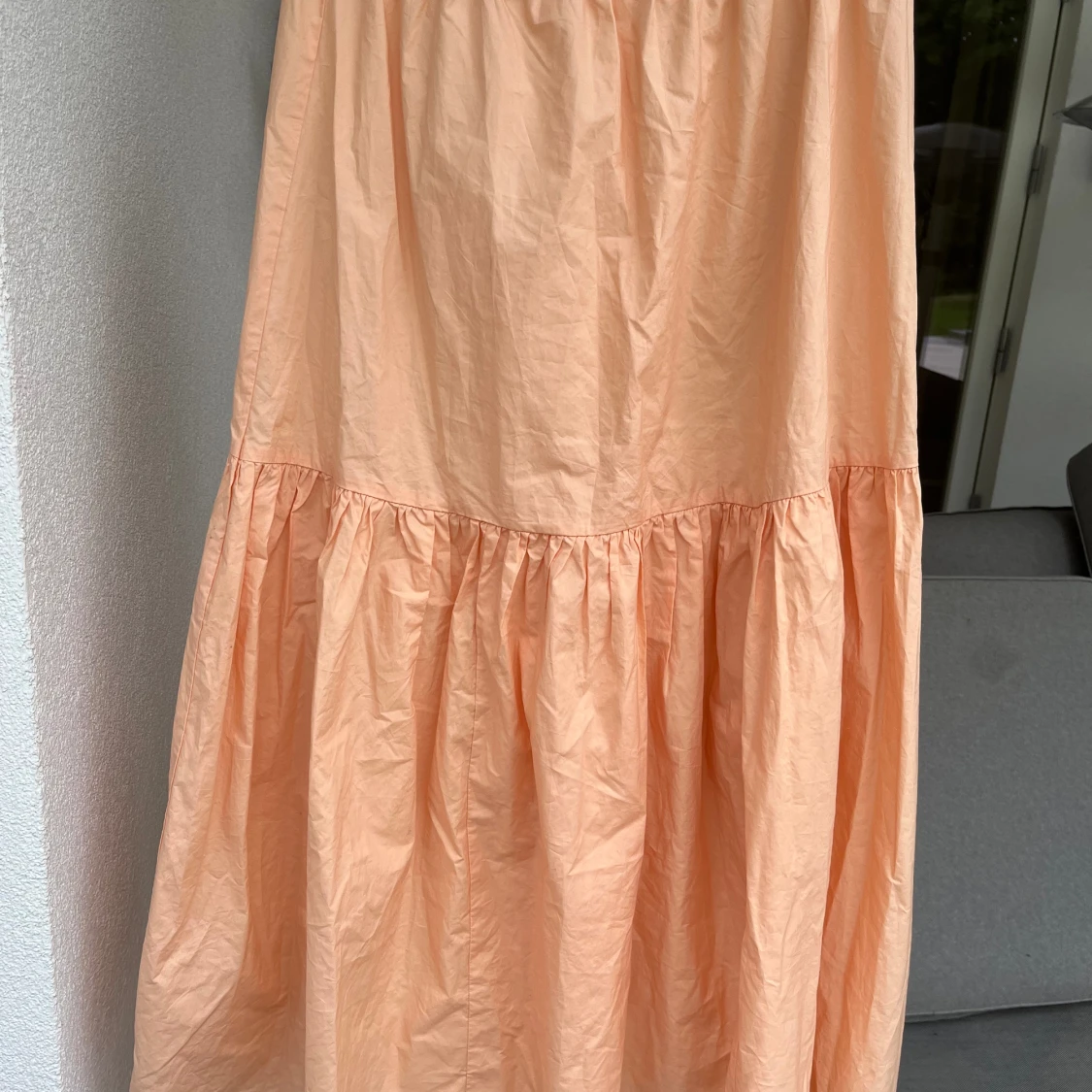 Orange långkjol - 90