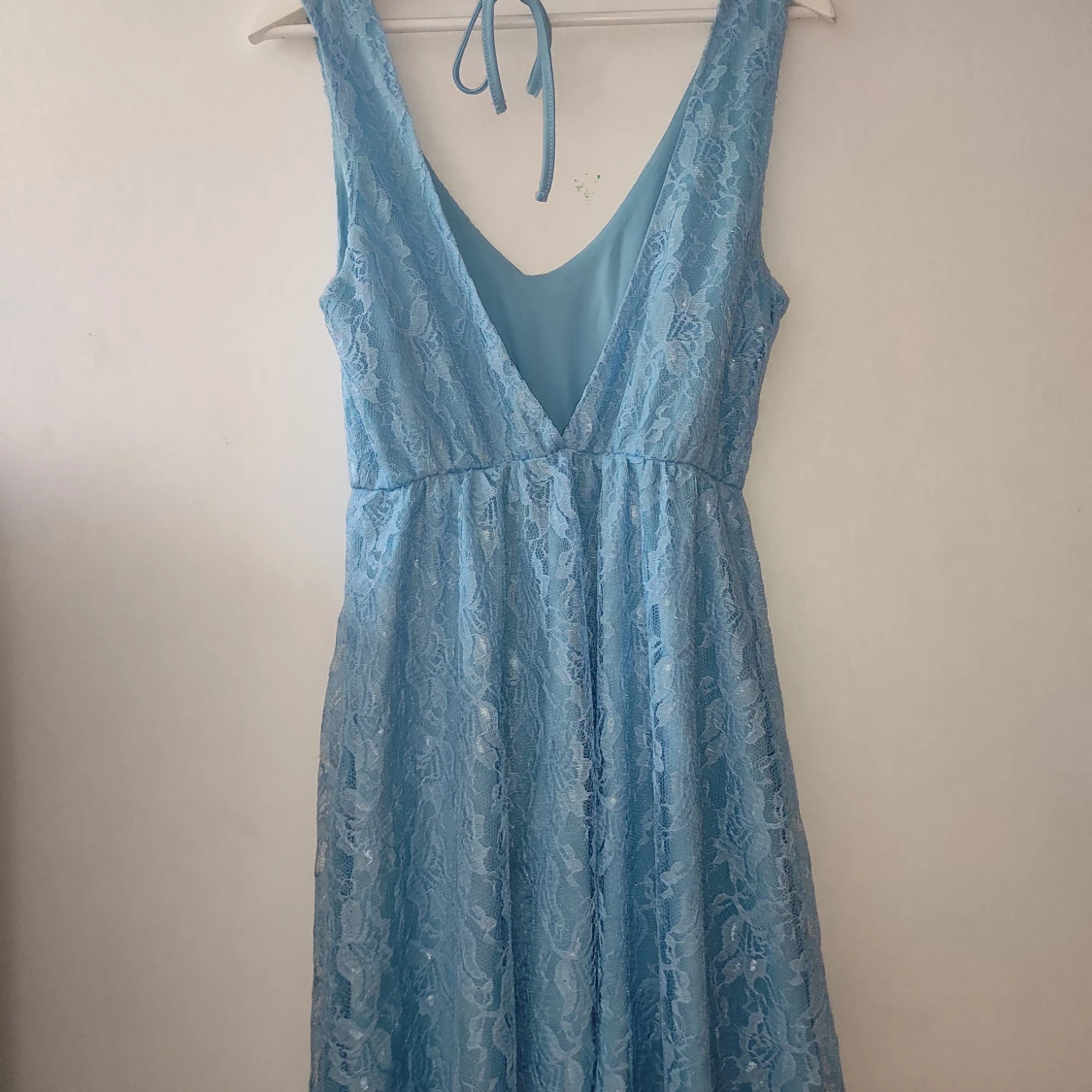 Blå klänning  - 90