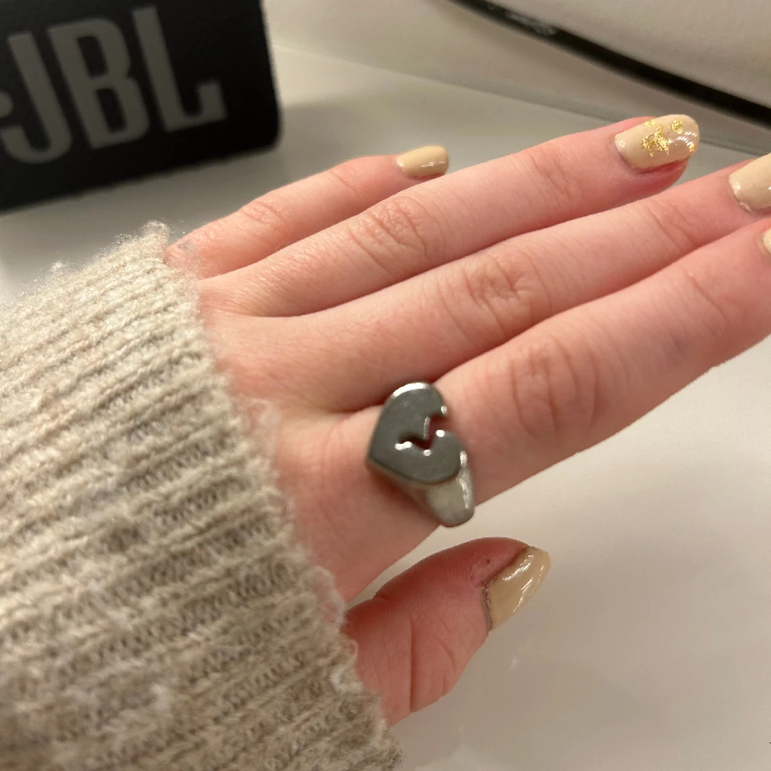 Silver ring - 90