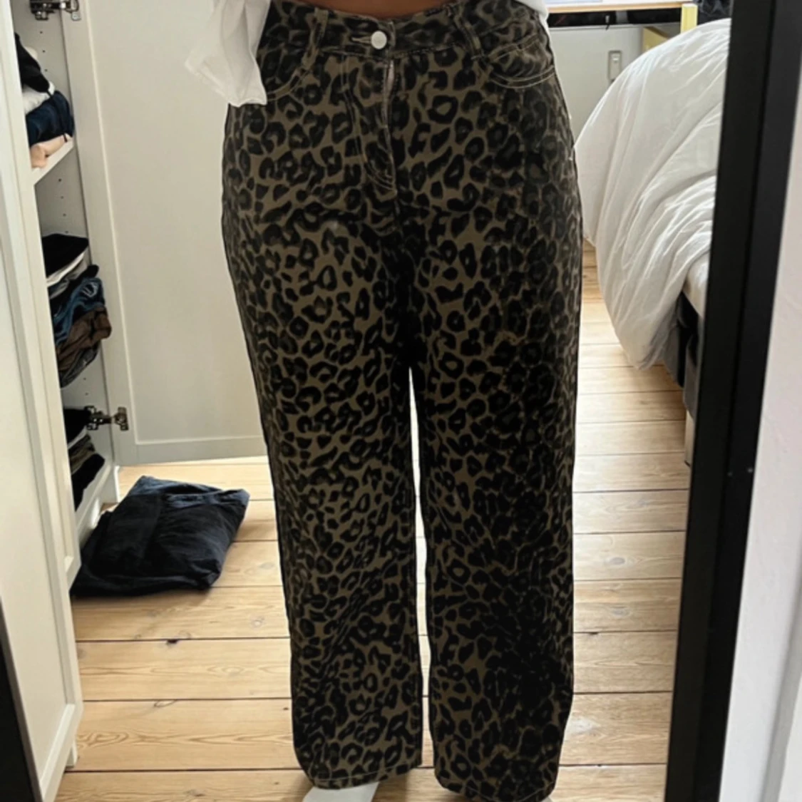 Leopard jeans  - 90