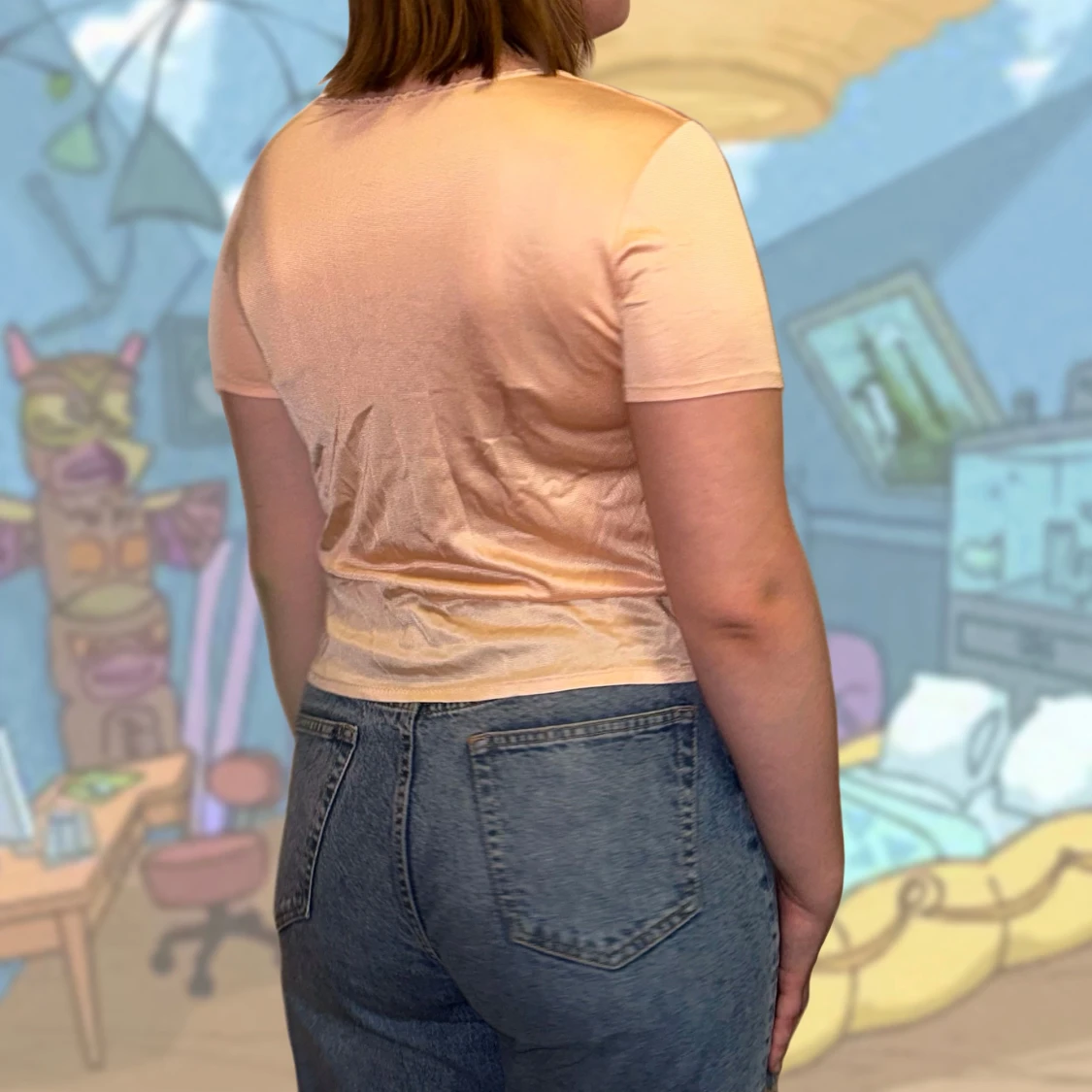 Söt ljus tröja - 91