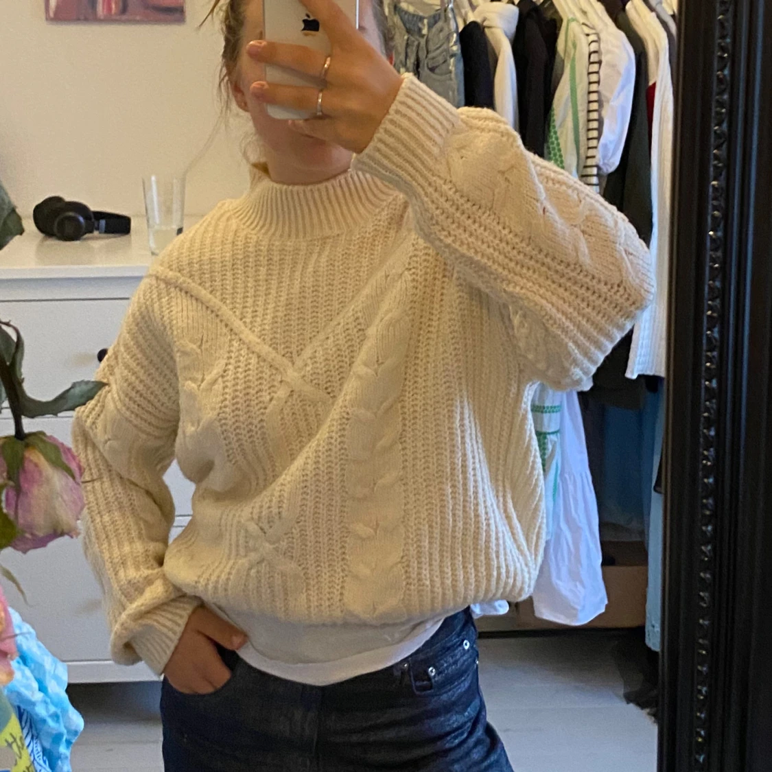 Stickad tröja - 90