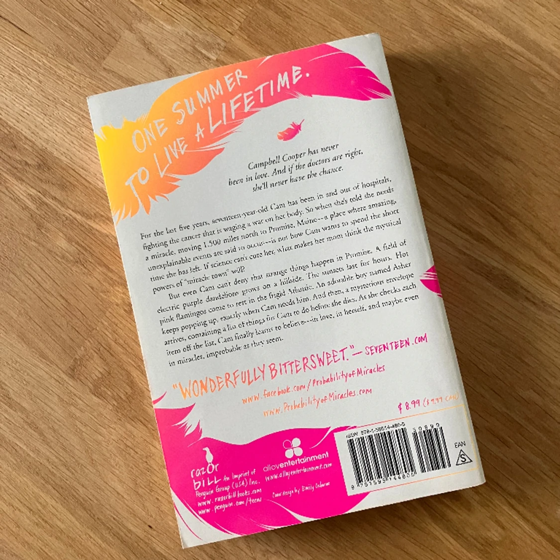 The Probability of Miracles - Wendy Wunder - 90