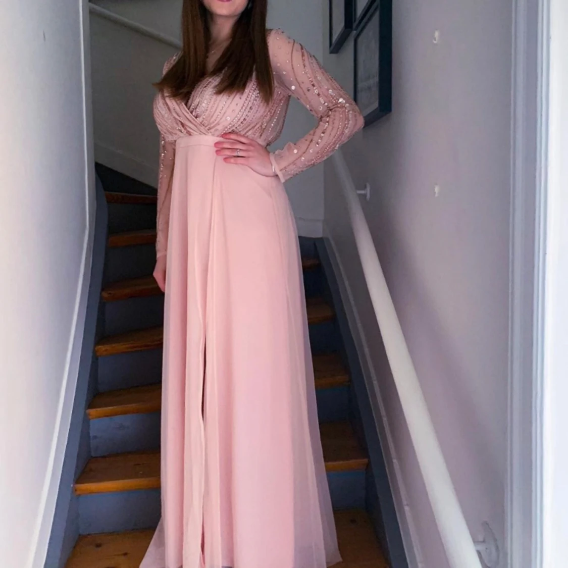 Rosa balklänning - 91
