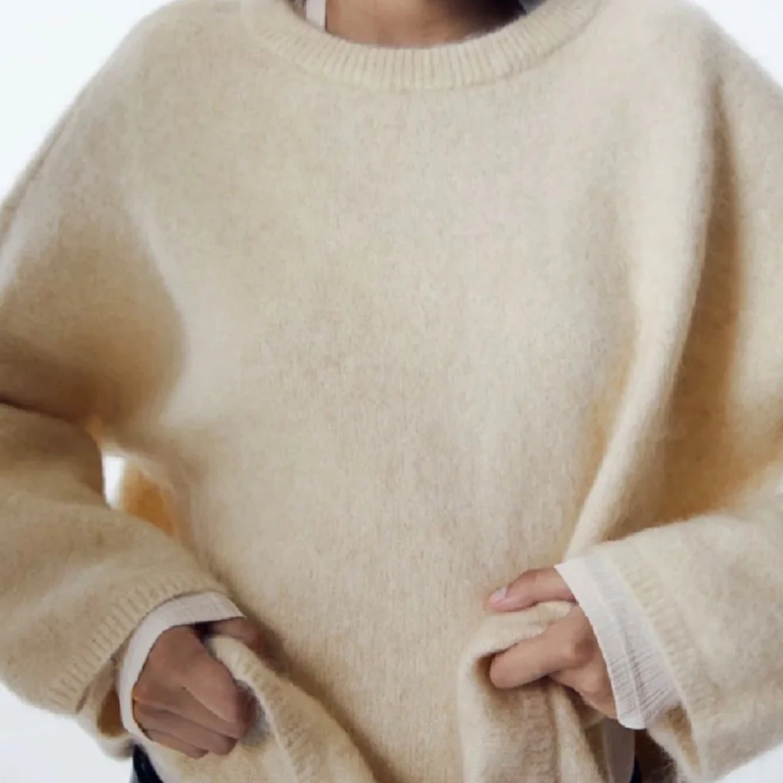 Mohair stickad tröja från hm - 90