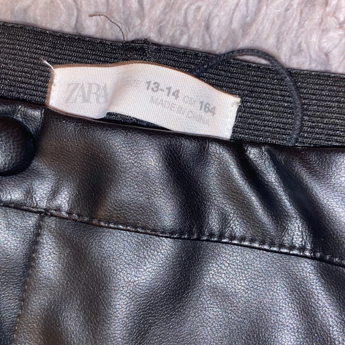 Läder byxor🖤 - 90