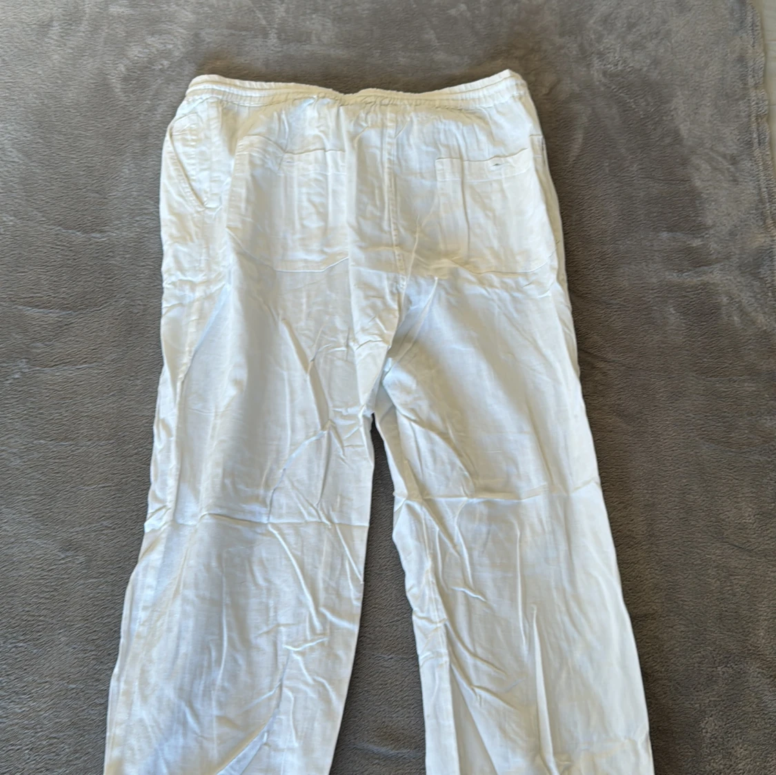 Vita Linnebyxor - 90