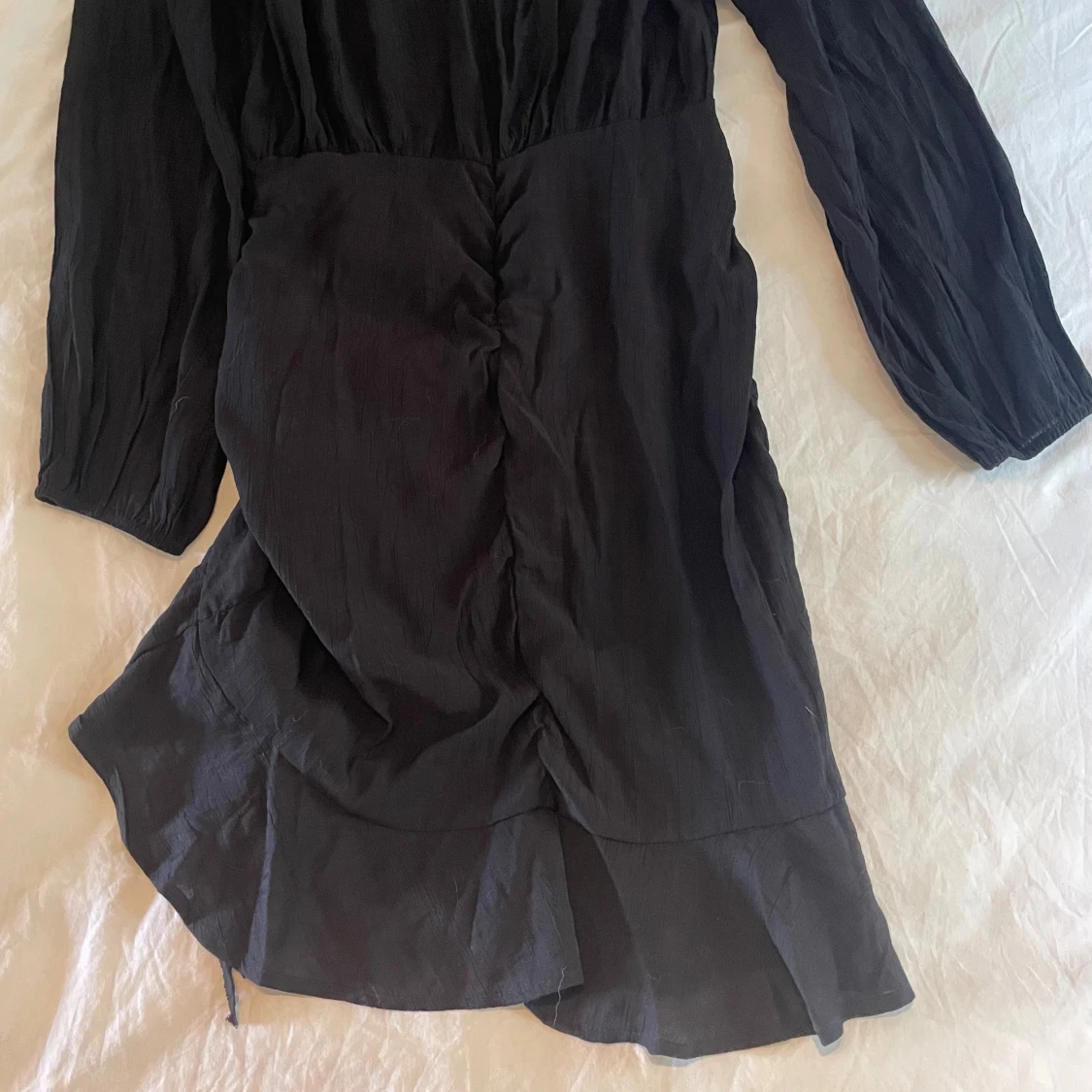 Svart kortare klänning - 91