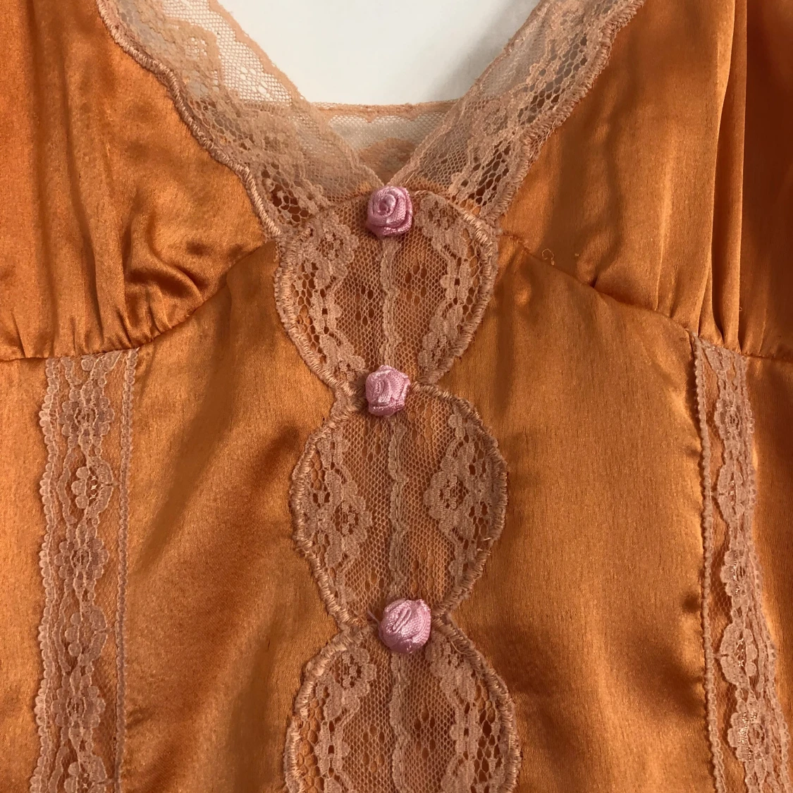 Orange miniklänning - 90