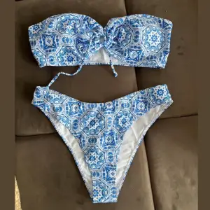 I storlek (S) säljer för 140kr med frakt inräknat i priset❤️ Helt ny bikini endast testad. Tar endast swish❤️