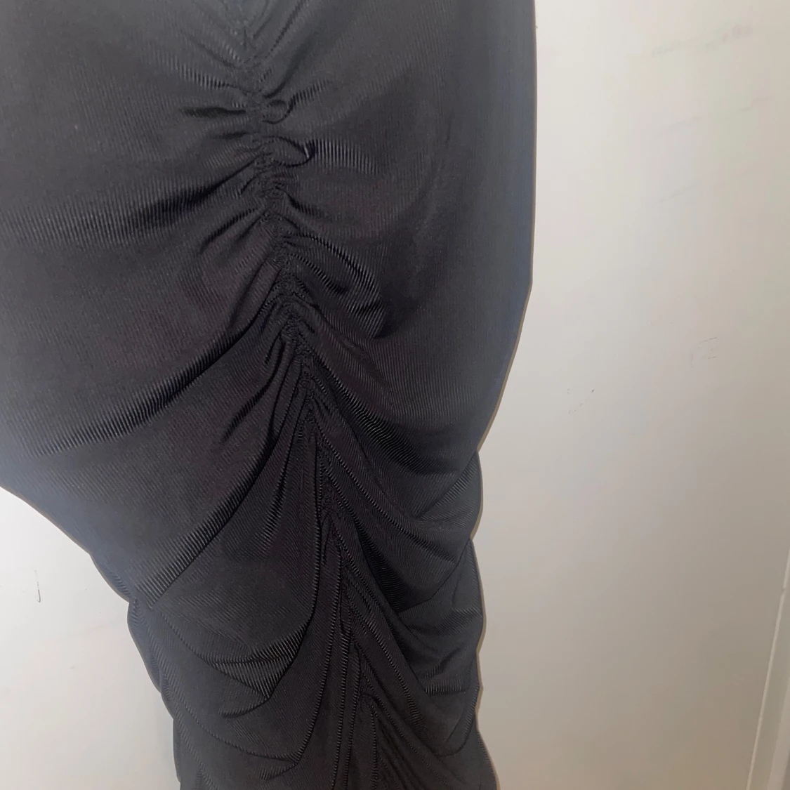 Ruched klänning Svart - 92