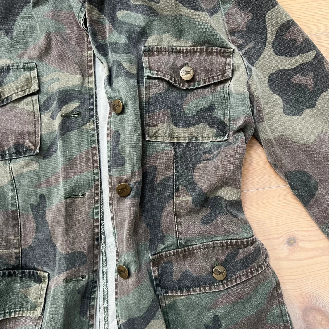 Militär jeansjacka! - 91