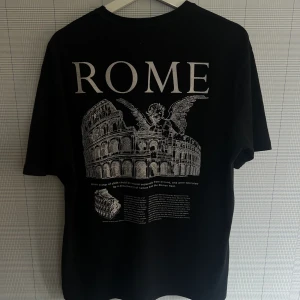 Rome t-shirt - Säljer denna feta rome tröja🤩 skicket är 8/10, endast använd några ggr. Finns ett liten håll i tröjan men de syns knappast och går alltid att fixa! Skriv gärna om ni har några funderingar eller vill ha fler bilder! 