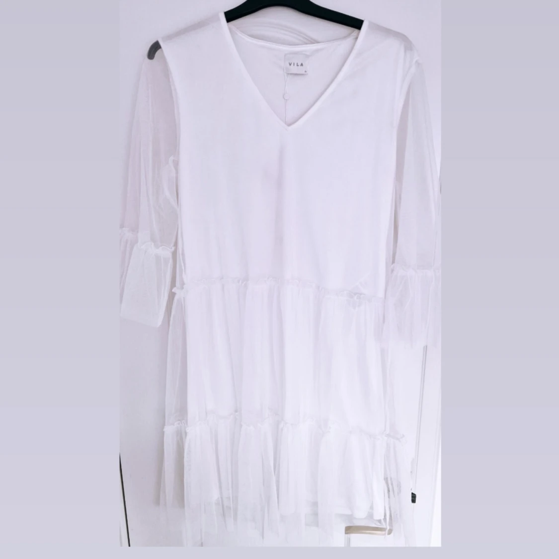 VILA VIVERENDA V-NECK DRESS - 90