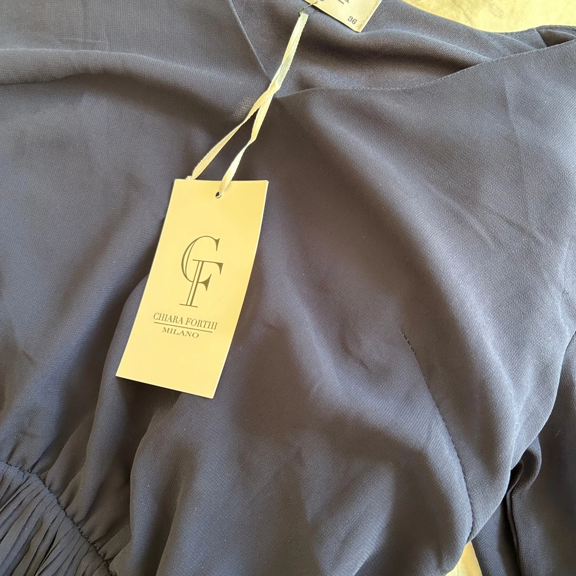 Mörkblå Chiara Forthi klänning - 92