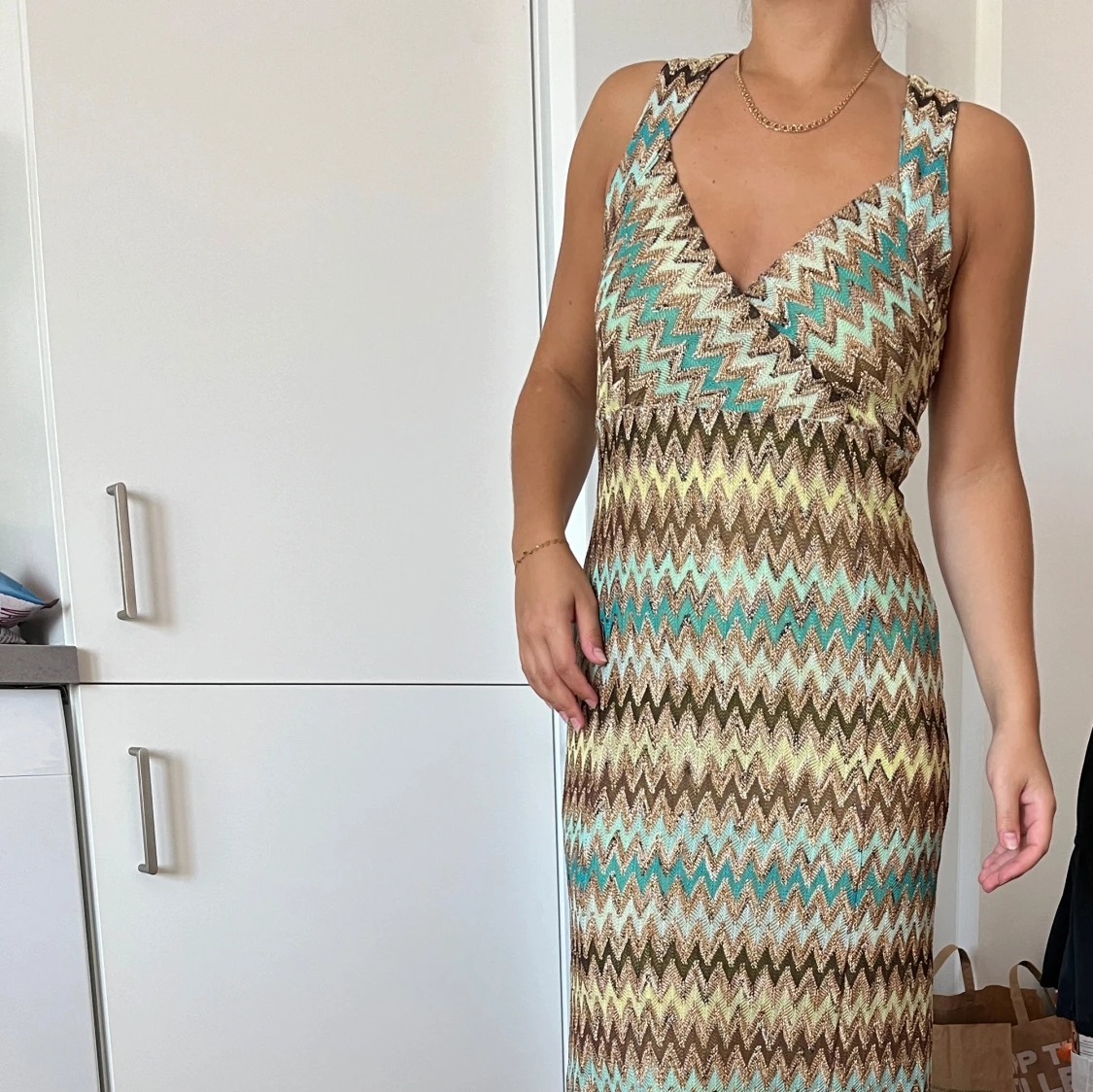 Missoni-likande klänning - 90