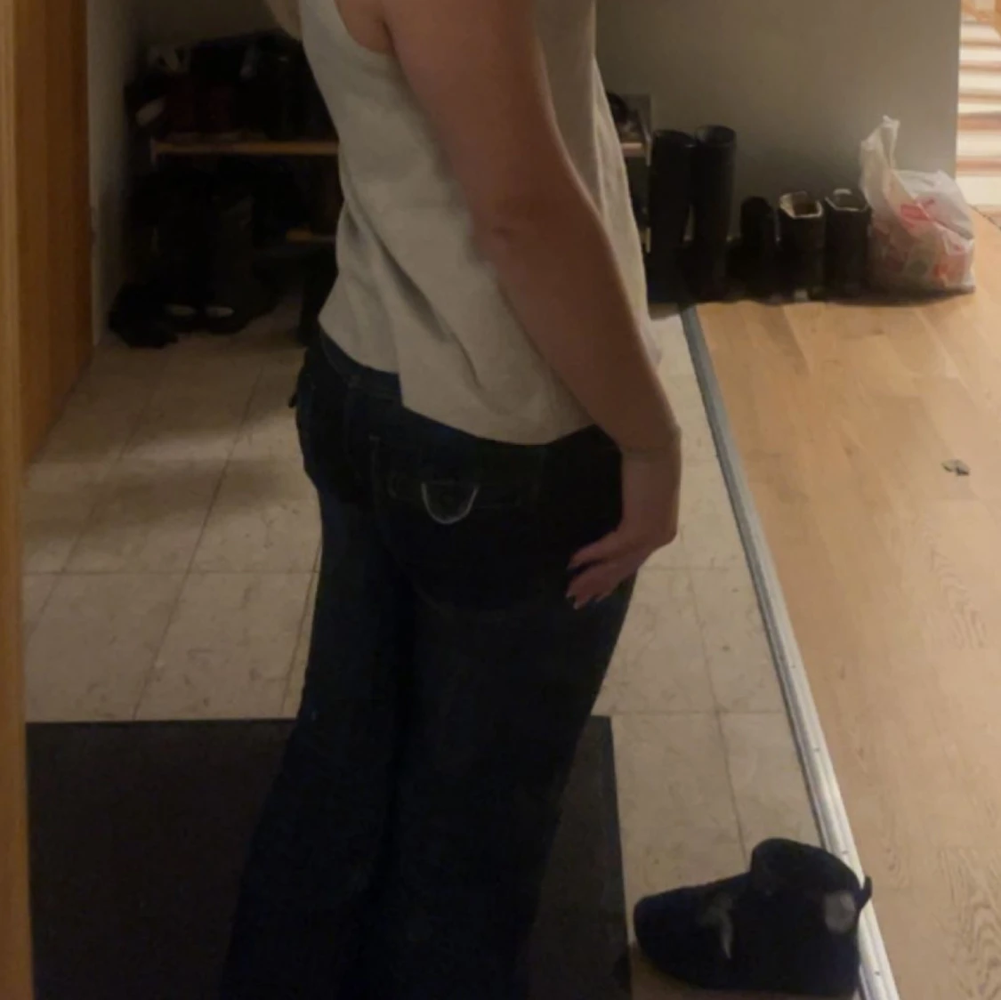 Lågmidjade jeans - 92