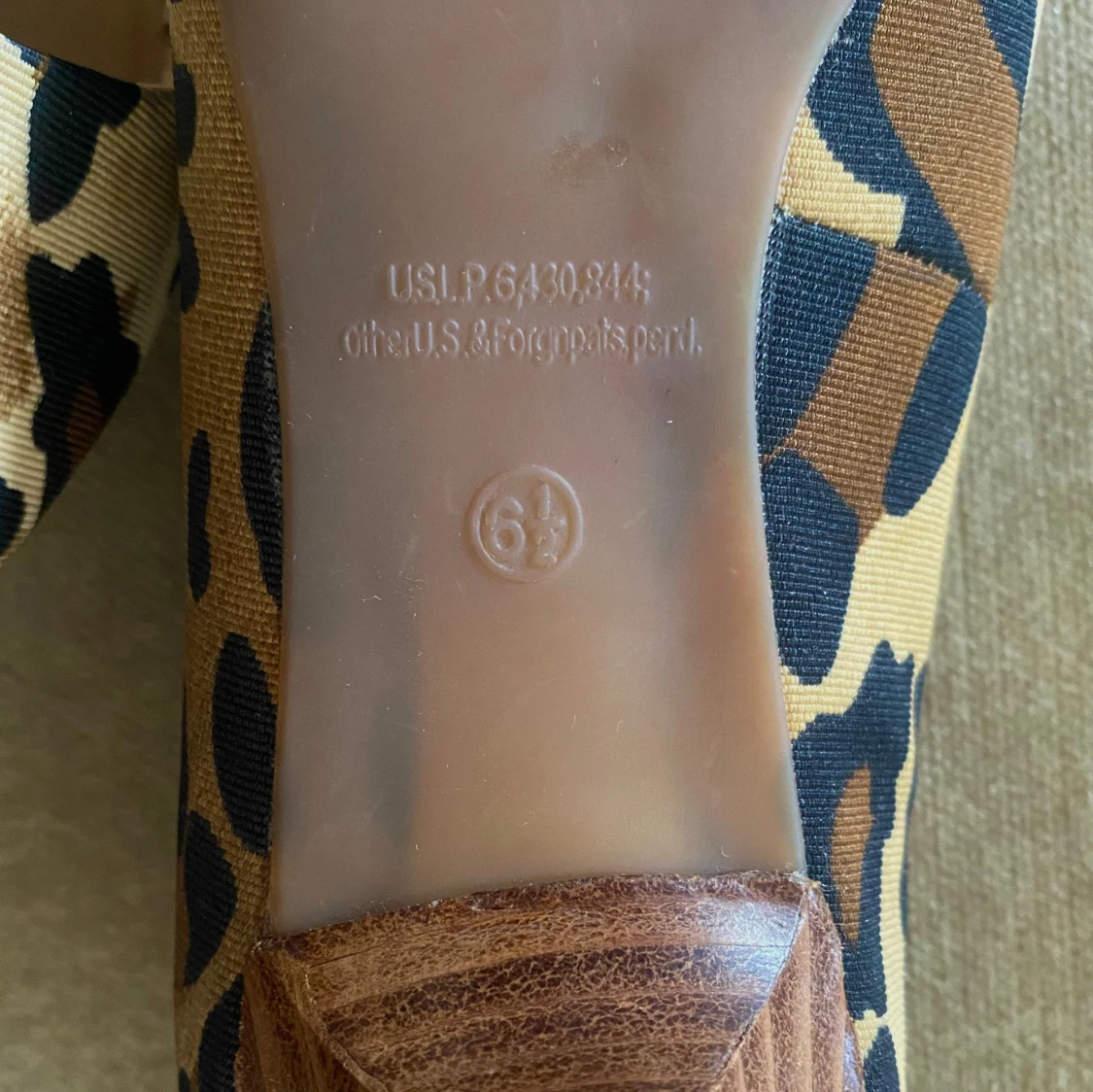 leopard kitten heels - 92