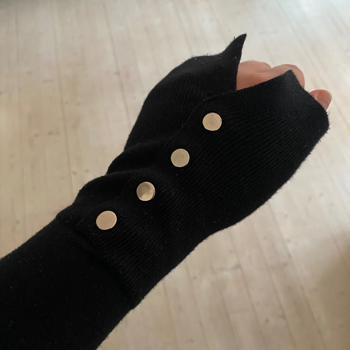 Svart långärmad Zara tröja  - 90