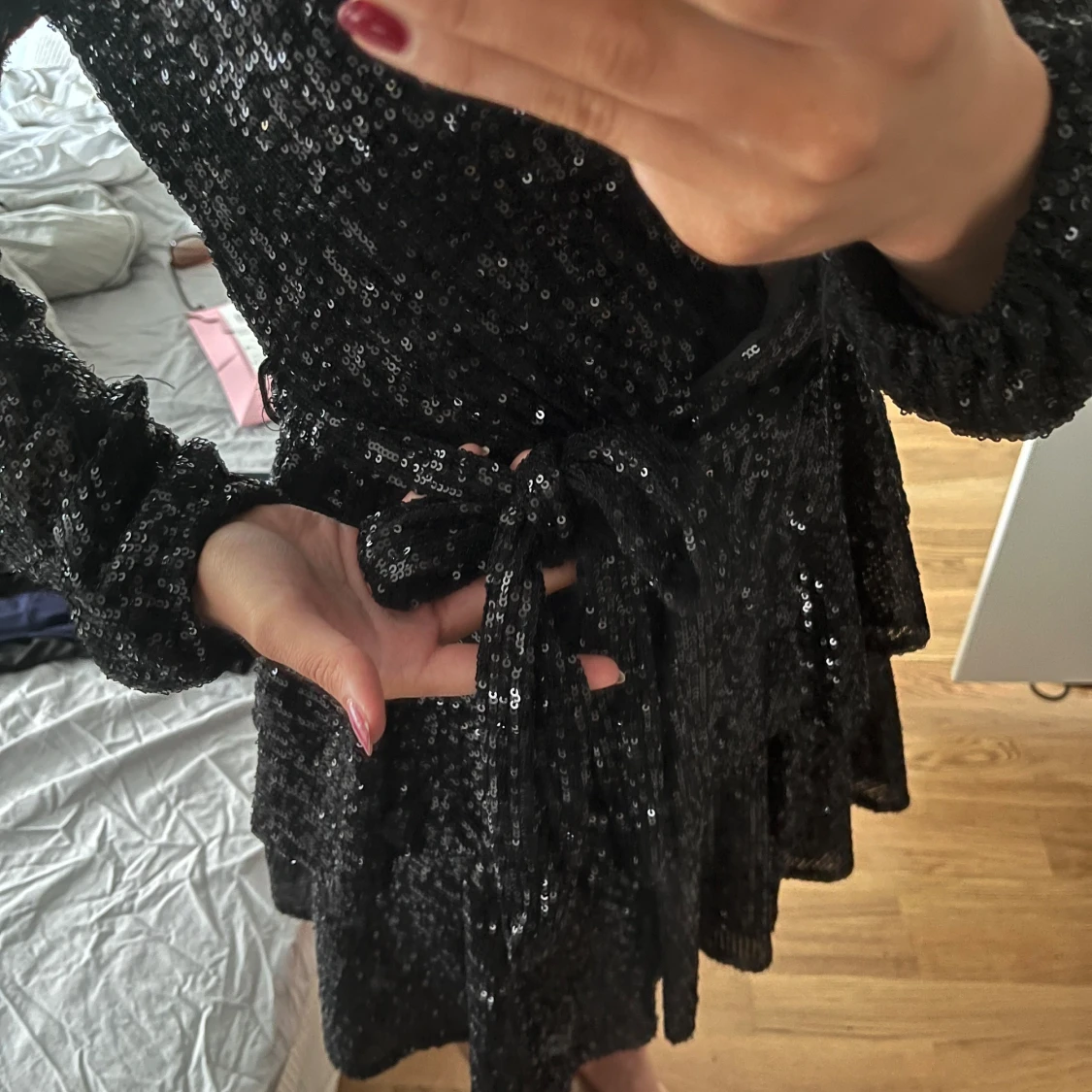 Glitterklänning - 92