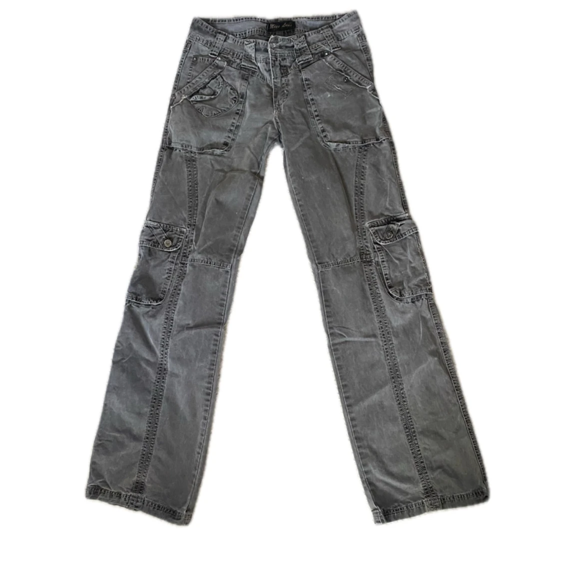 Low-waist Cargo byxor