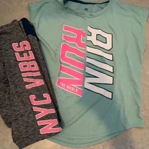 Idrottskläder set för barn 12-14y - Psssar bra för alla. Materialet är jätte stretchig.