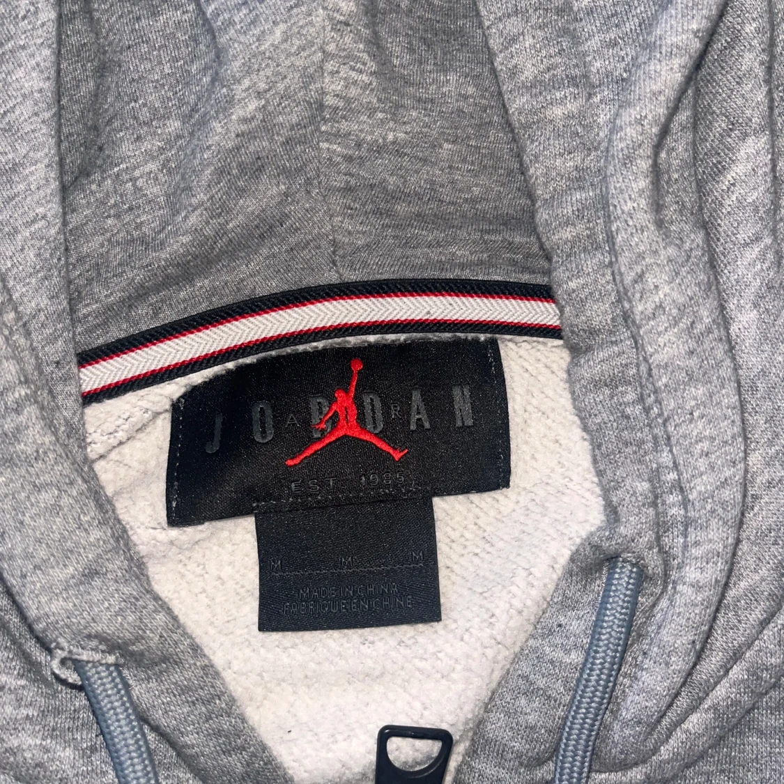 Hoodie med dragkedja märke Jordan  - 90