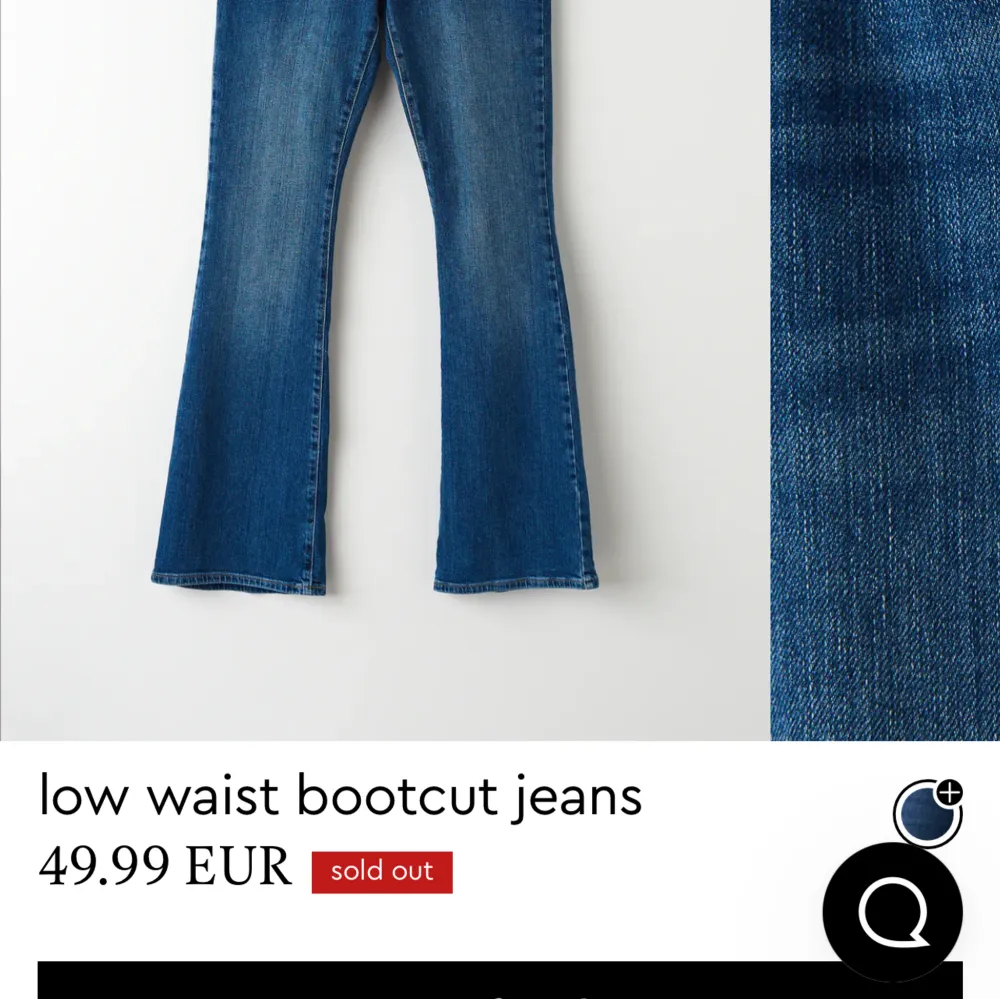 Säljer mina helt nya Gina Tricot jeans då dom är på tok för stora för mig och ej kunde returnera. Ny skick❤️. Jeans & Byxor.
