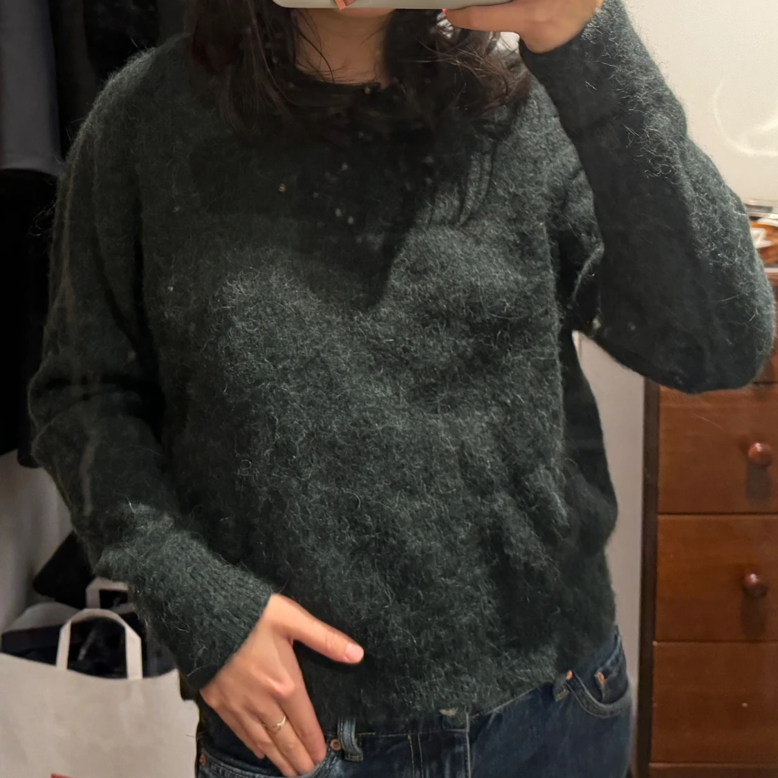 SAMSØE SAMSØE STICKAD TRÖJA - 90