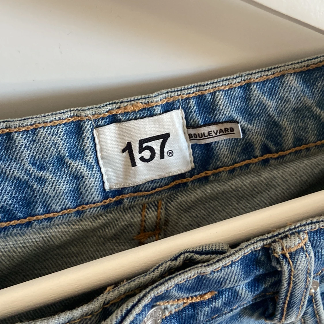 Ljusblåa jeans  - 92