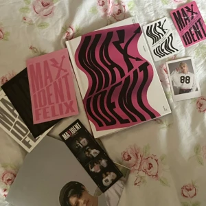 Stray kids maxident album - allt är i gott skick och allt som man får med från början kommer med i köpet! Dma för att se photocards m.m!💞