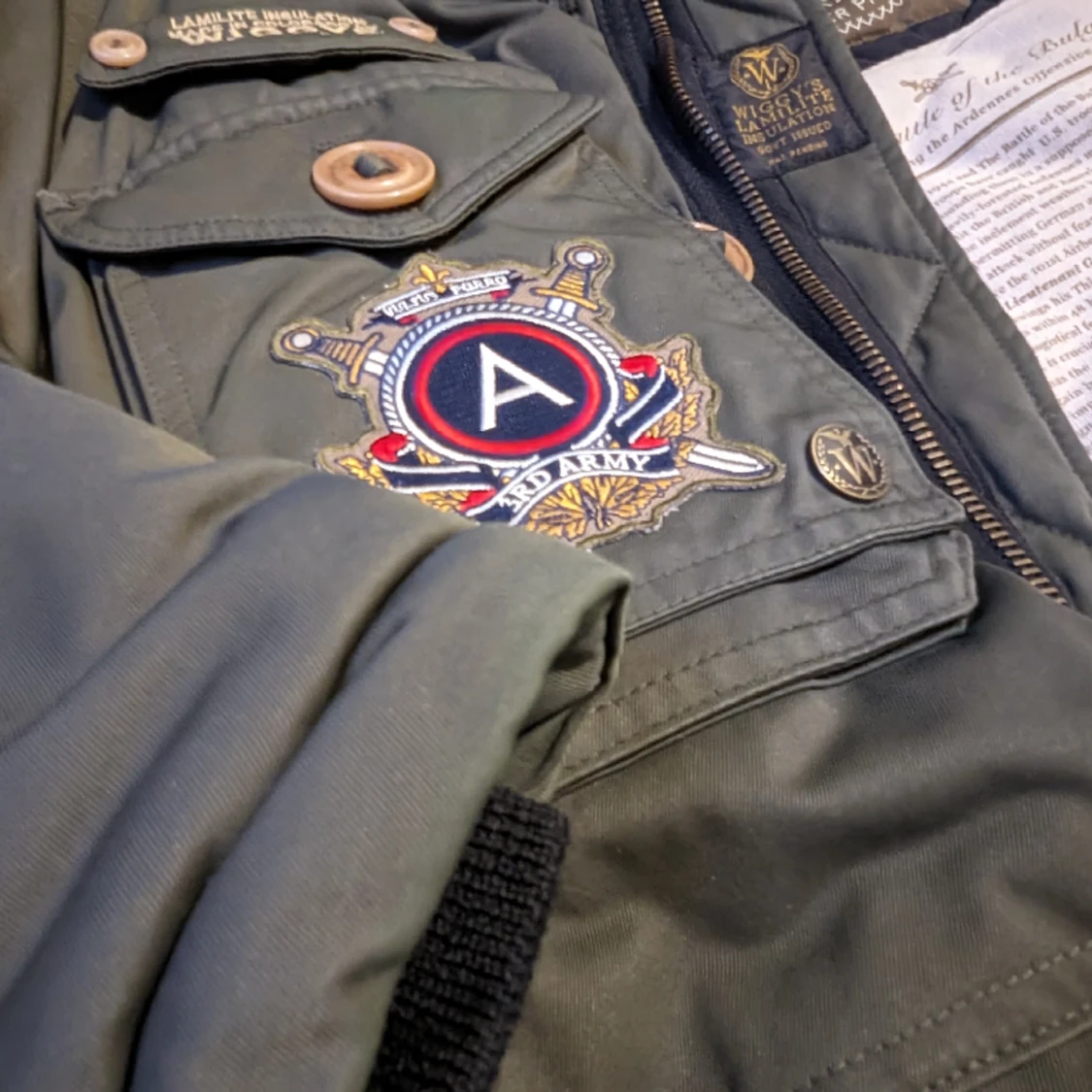 Mens Winter Parka Wiggys  - 91