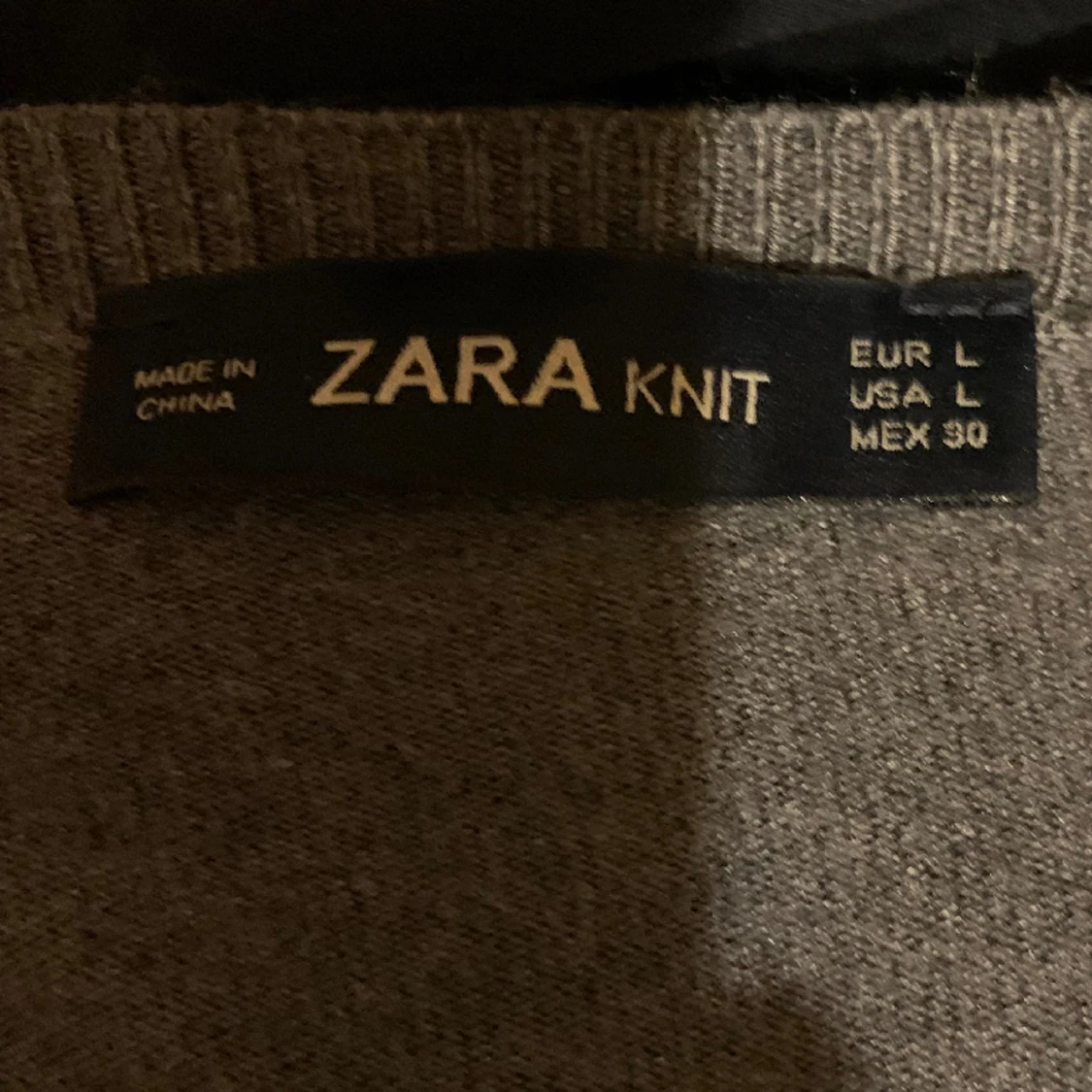 Grå Zara kofta  - 90