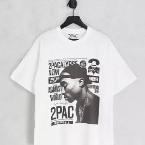 Vit 2pac T-shirt - Kommer inte till användning 