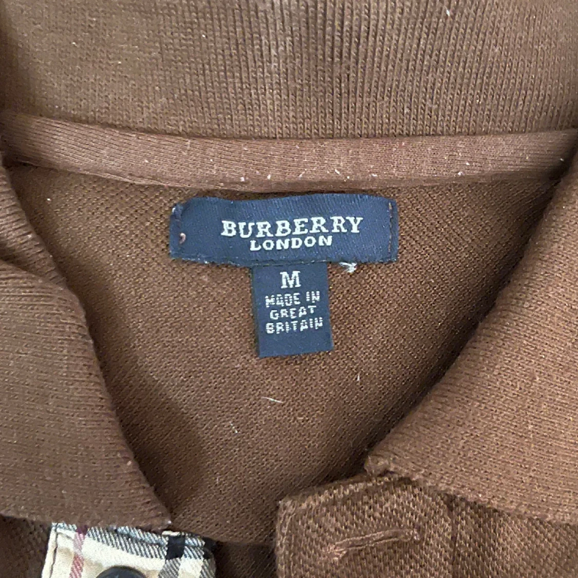 Burberry pikétröja  - 90