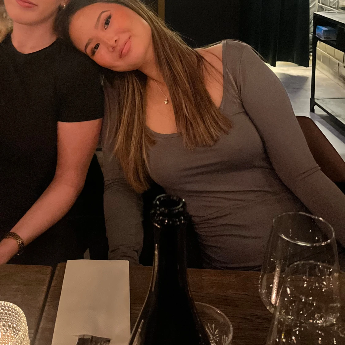 Långärmad klänning - 90