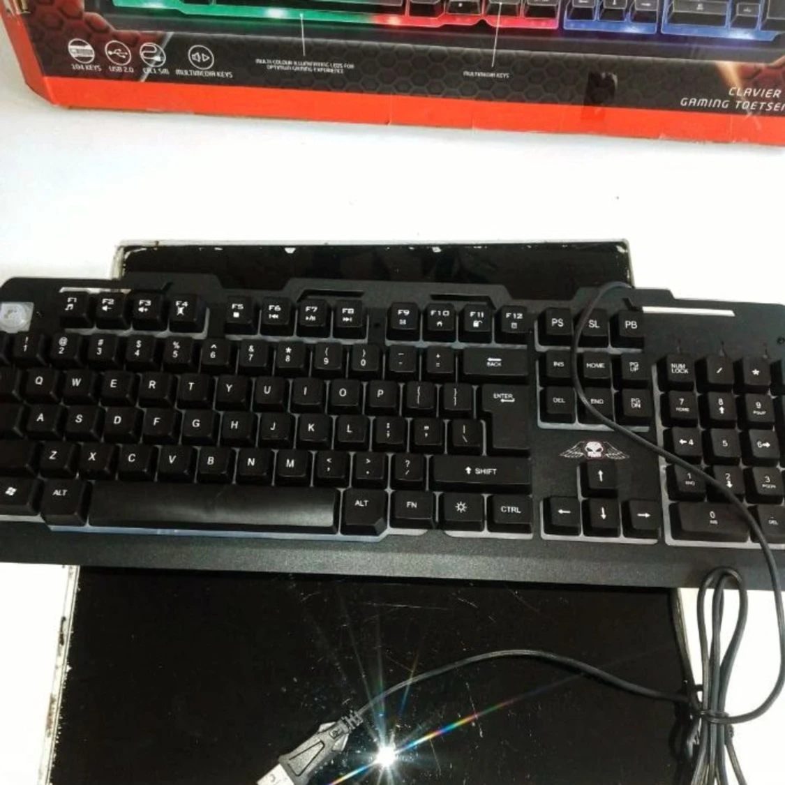 Lysande tangentbord - 90